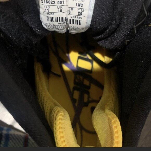 OG Nike Zoom Kobe II 2 Carpe Diem Black Maize 316022-001 Lakers Prelude Men’s 11 - Picture 7 of 10